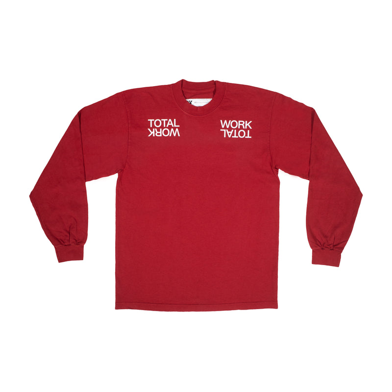 CONTRACTOR LONGSLEEVE (CARMINE)