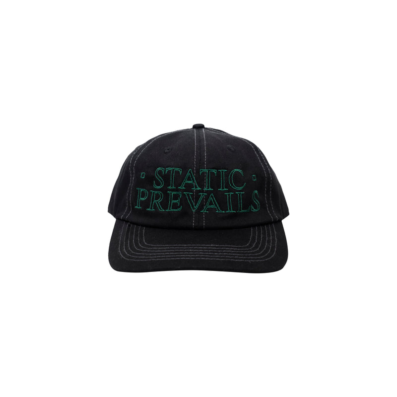 STATIC PREVAILS CAP (BLACK)