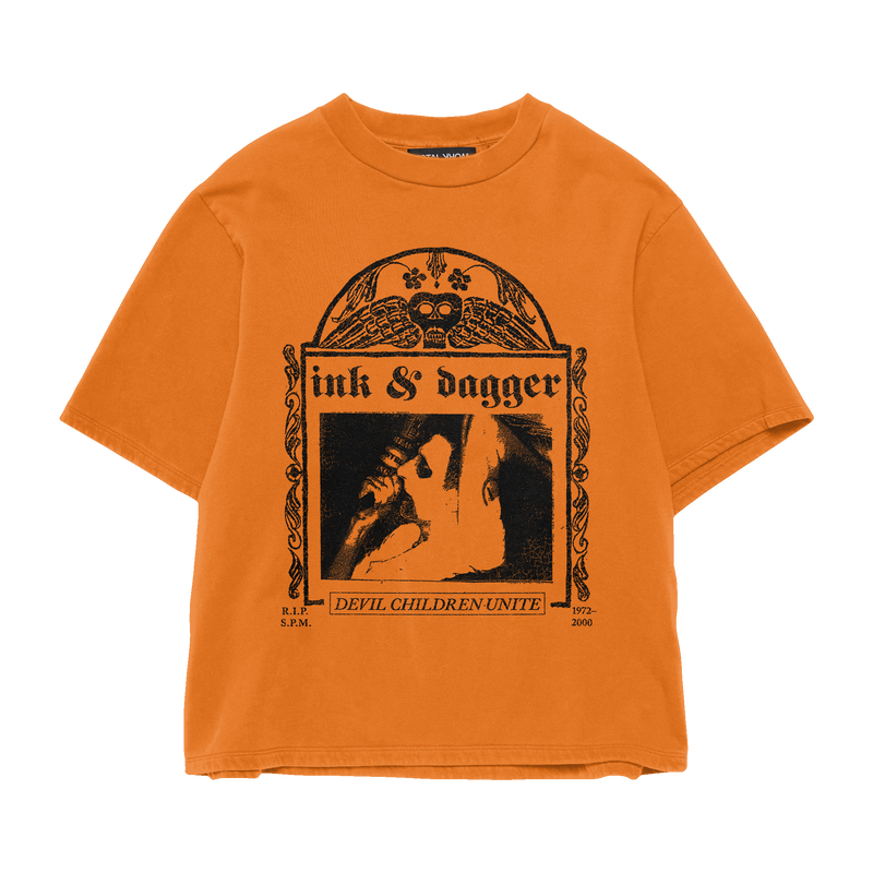 DEVIL CHILDREN UNITE T-SHIRT (ORANGE)