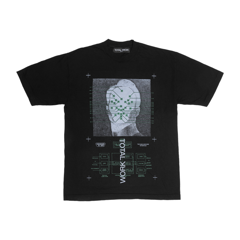 MAN-MACHINE T-SHIRT (BLACK)
