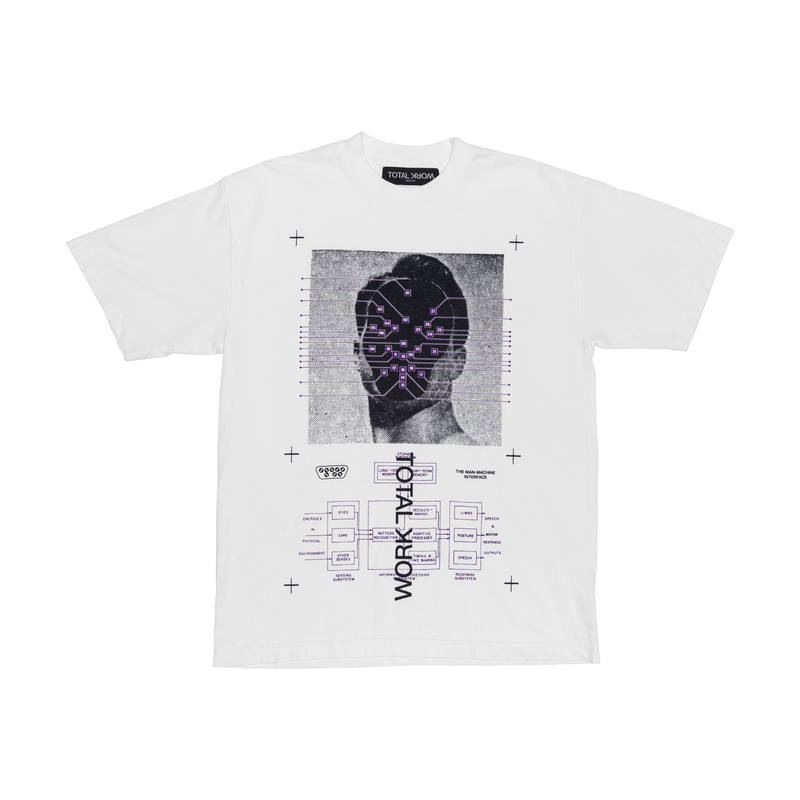 MAN-MACHINE T-SHIRT (WHITE)